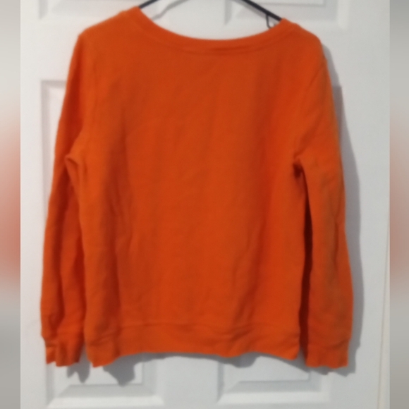 Holiday Editions Orange Sweatshirt with Witch Design - Picture 4 of 4